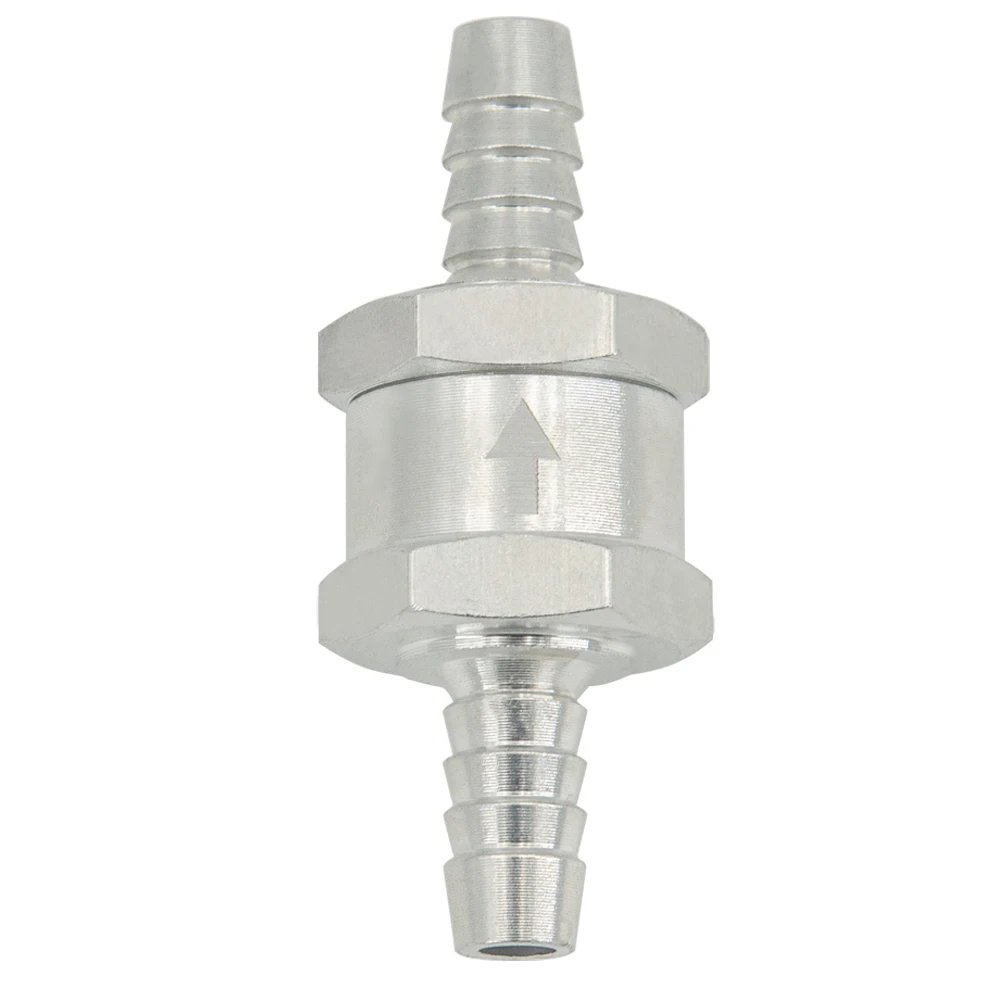 Односторонние 6/8/10/12 мм 4-размерные клапаны из алюминиевого сплава топливный невозвратный обратный клапан односторонний подходит для карбюратора