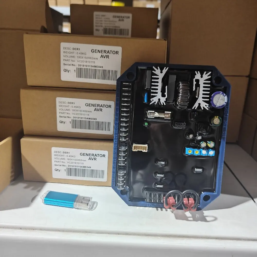 Автоматический регулятор напряжения Mecc Alte DER1 AVR стабилизатор панель управления
