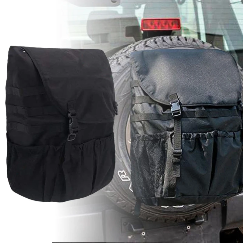 Сумка для запасного колеса грузовика с несколькими отделениями организованного