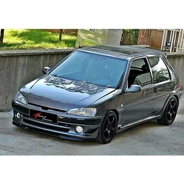 Передняя губа для peugeot 106 универсальный спойлер бампер губ 3 шт. Бесплатная