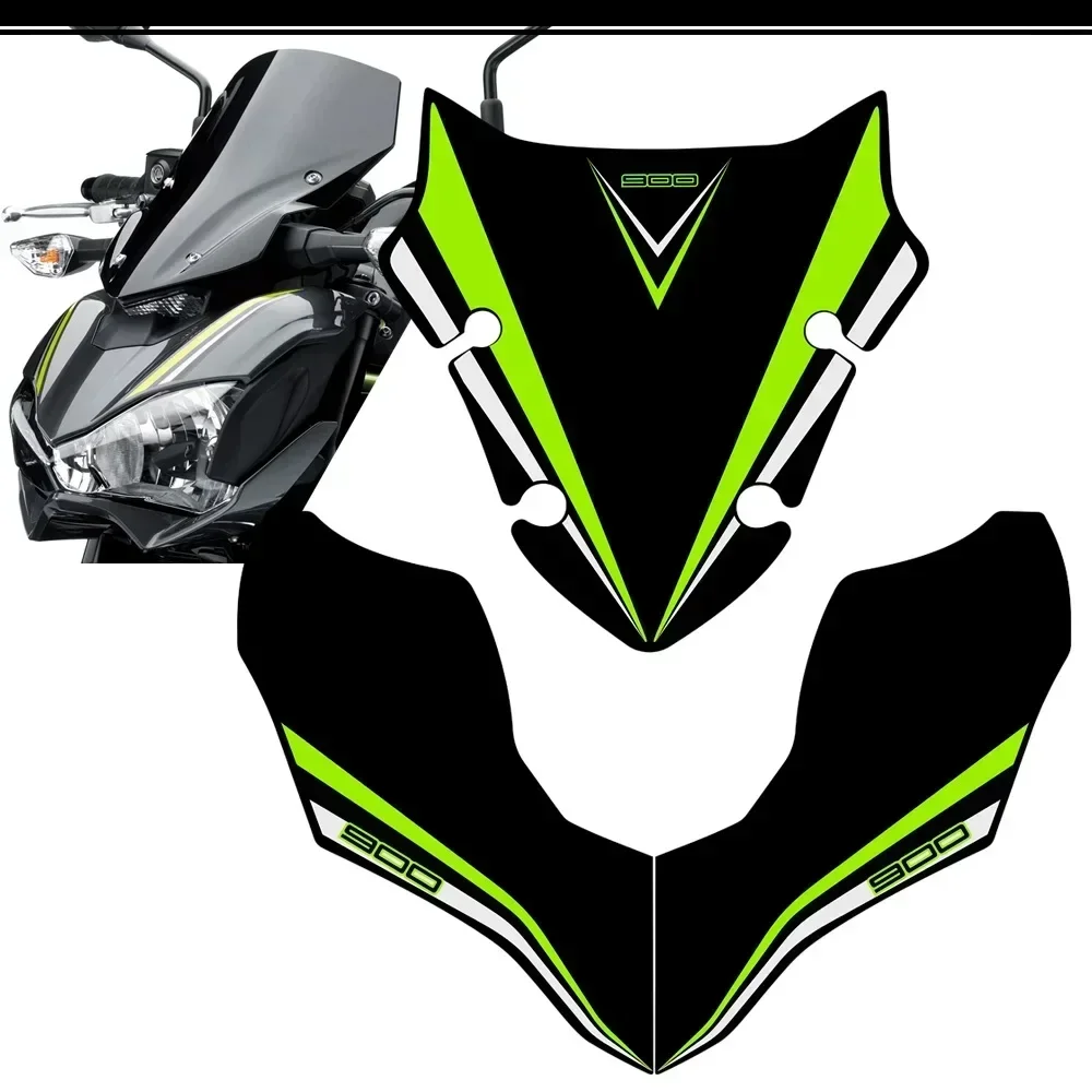 Фото Для Kawasaki Z900 Z900 2015-2021 мотоциклетный передний обтекатель, наклейки на крыло, наклейки №1