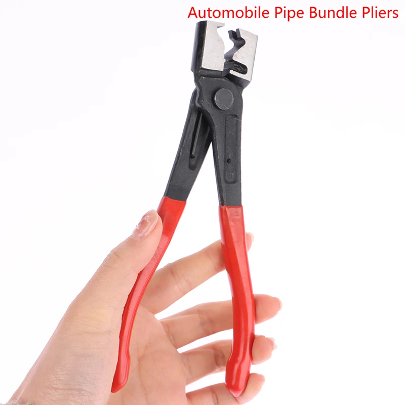 

Automobile Pipe Bundle Pliers Car Oil Pipe Hose Flat Band Ring Clamp Plier Vehicle Tiger Forceps Wire Snap Pliers Repair Tool