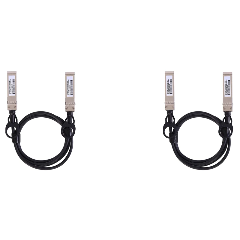

2x10G SFP + Twinax кабель, прямой медный (DAC) 10GBASE SFP Пассивный кабель для фоторяда, Ubiquiti,D-Link(1 м)