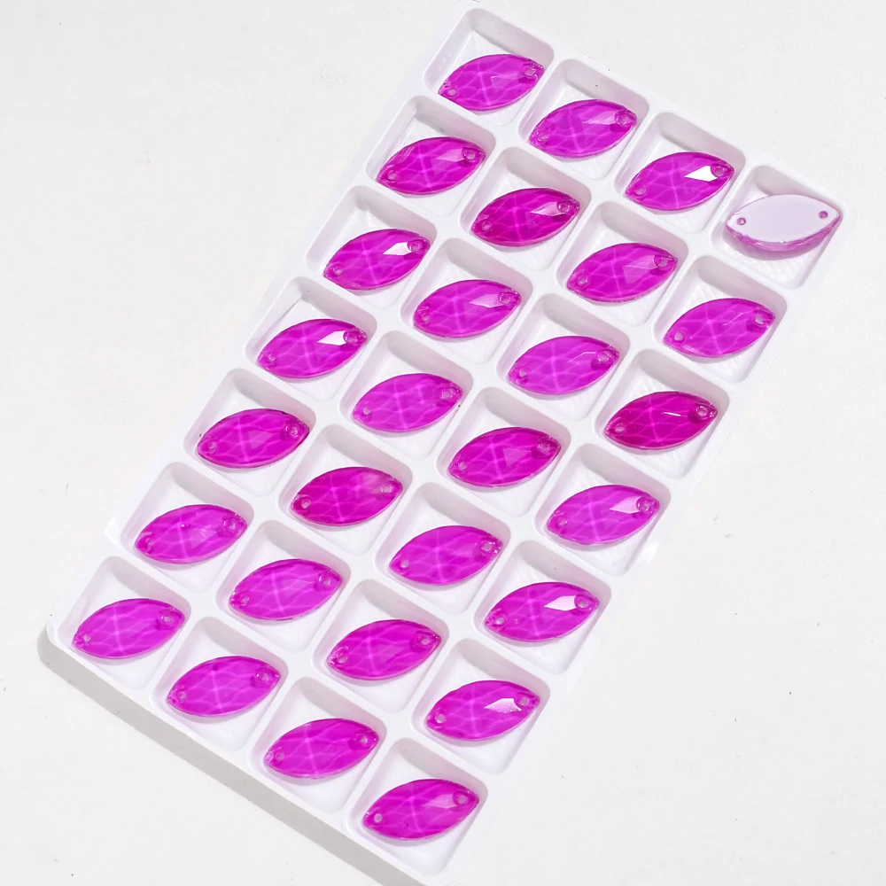 Неоновый флуоресцентный лошадиный глаз для шитья