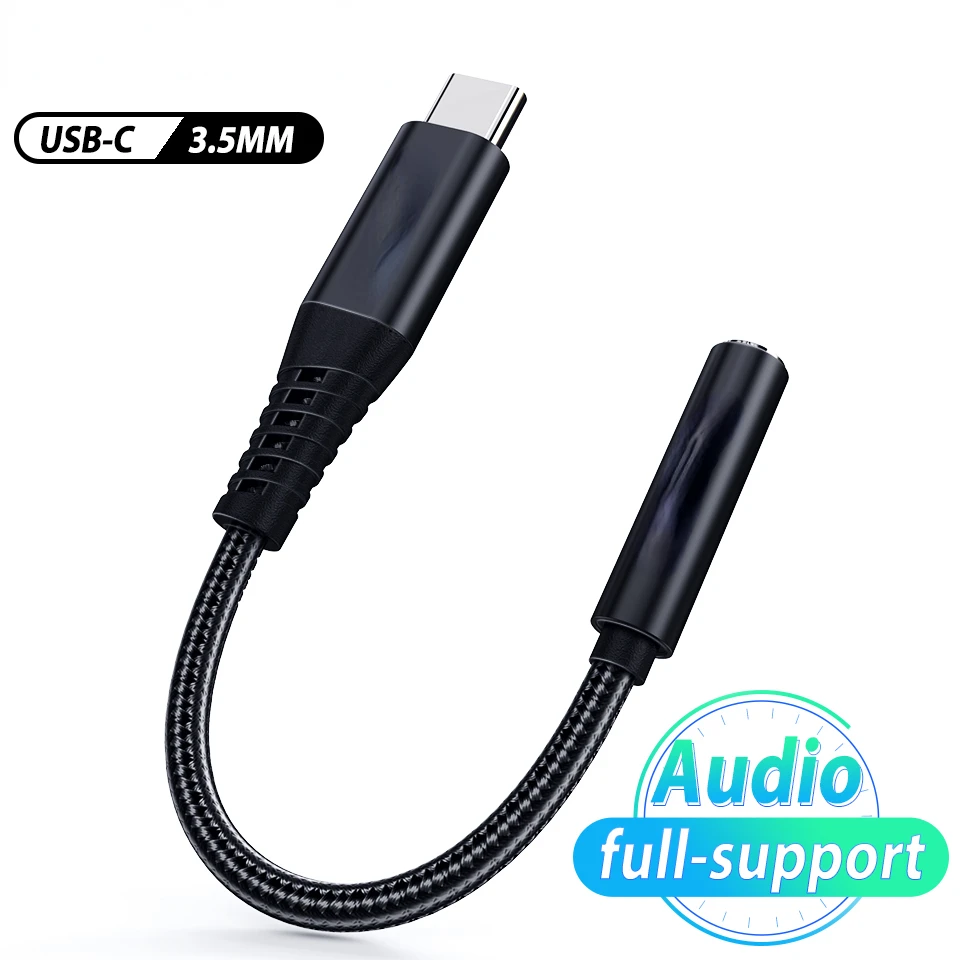 Usb tip C için 3.5mm Aux adaptörü kulaklık adaptörü usb-c Jack ses kablosu için Oneplus 8t 8 S20 artı Ultra Google piksel 5