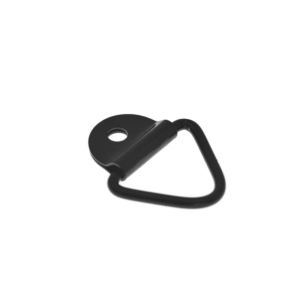

Tie-Down Trailer Ring Black Steel Trucks Hook Cargo Vehicle for Chain Buckle