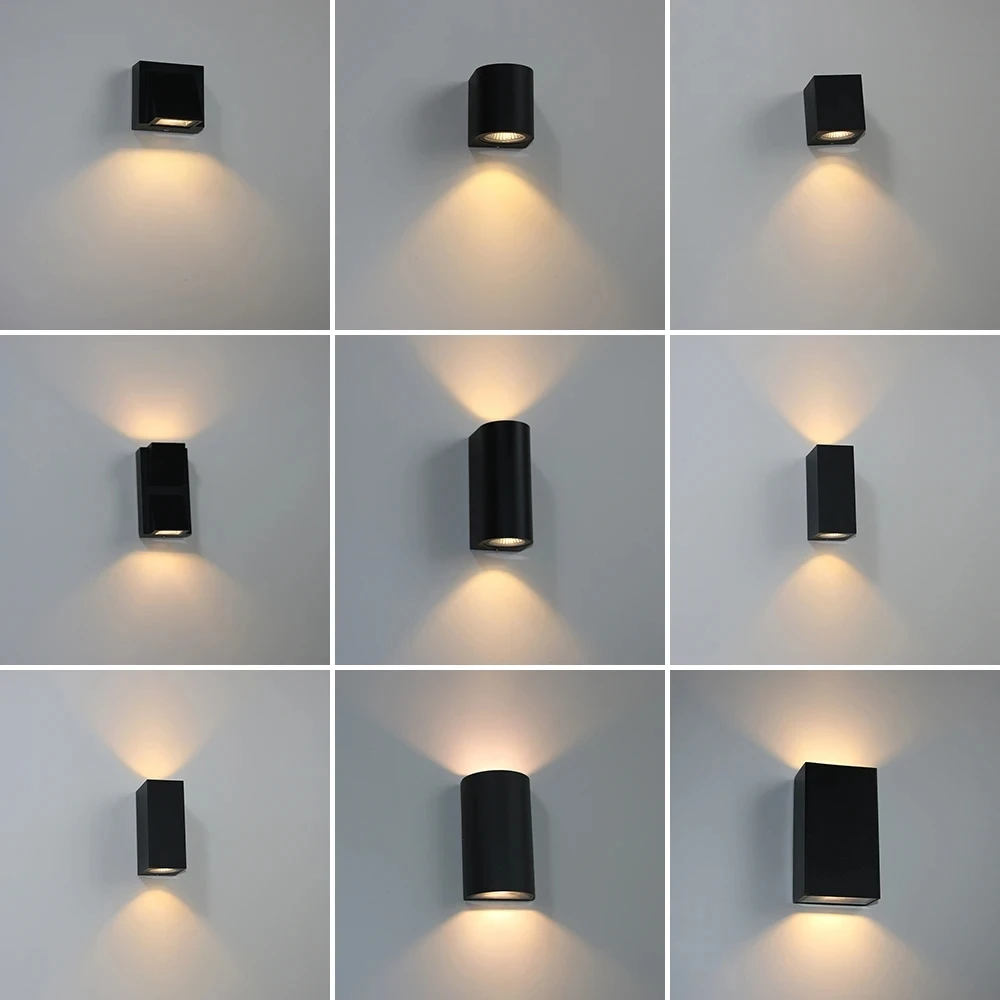 

Modern LED Outdoor Waterproof Wall Lamp Up and Down Light Home Lighting Porch Garden Aluminum Wall Light Aisle Corridor Sconce