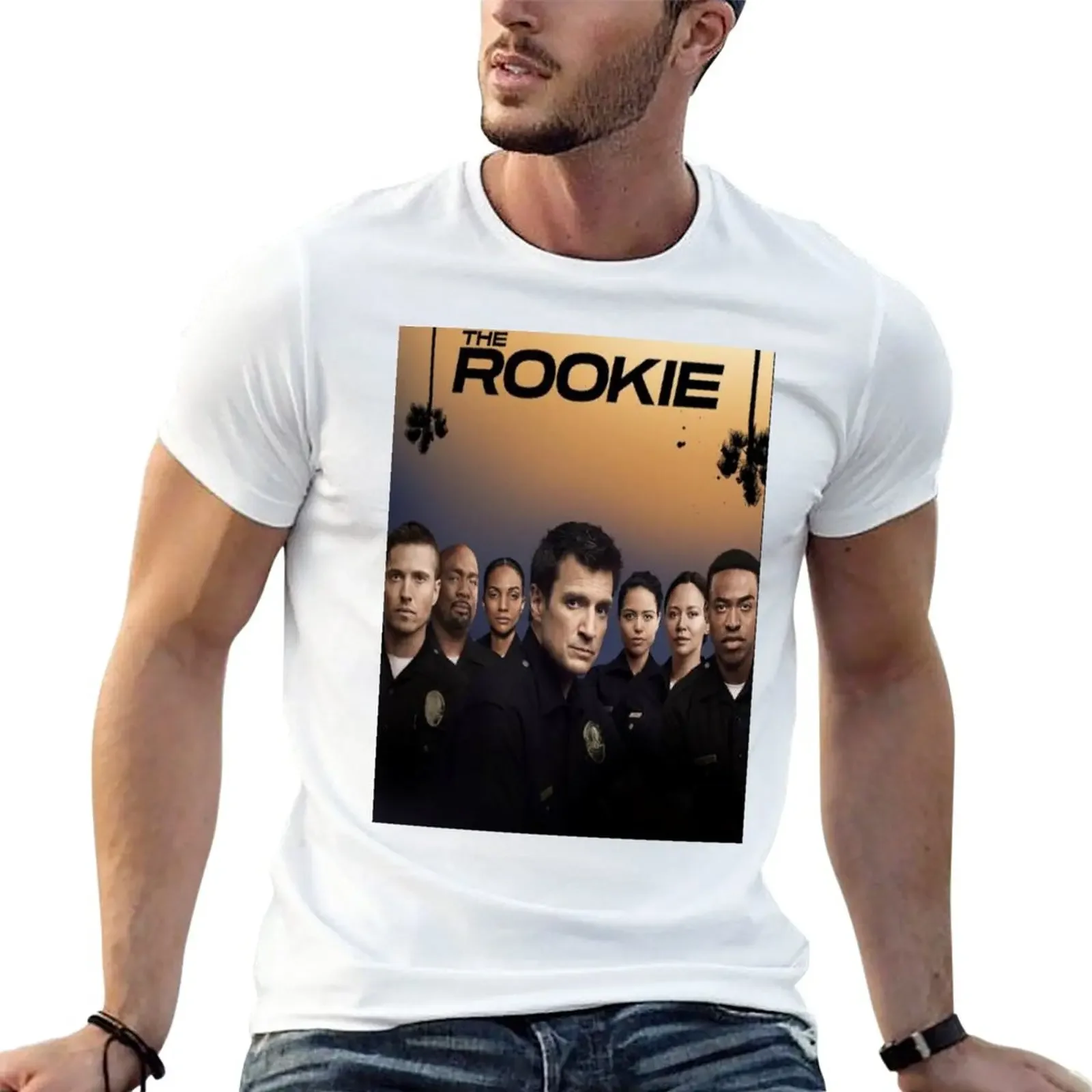Новая футболка The Rookie обычная женская короткая милые топы дизайнерская для