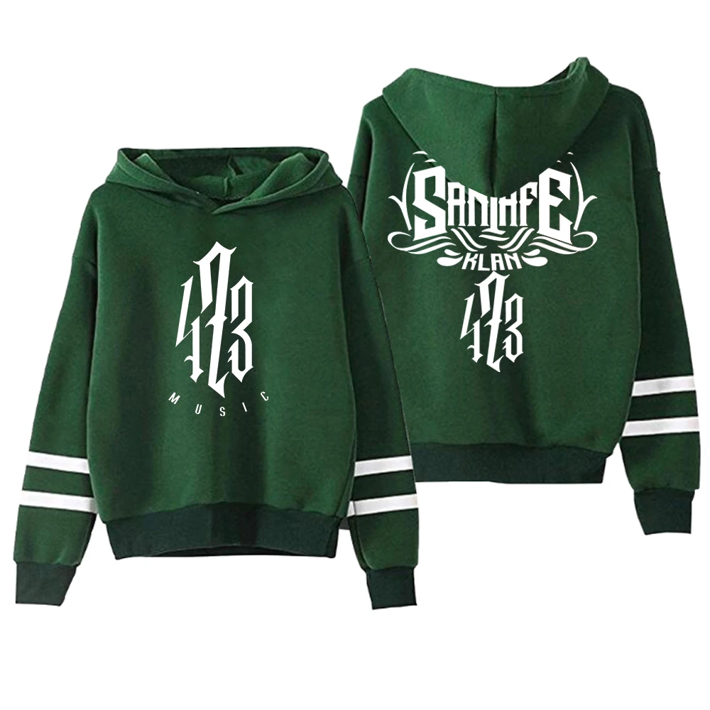 Santa Fe Klan Todo Y Nada Tour Толстовка 473 Music Merch Карманные толстовки с рукавами