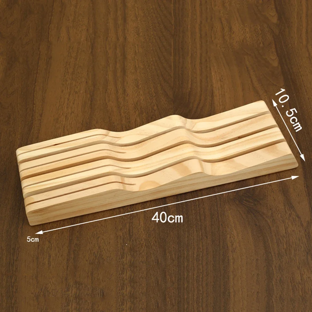 

Деревянный органайзер для ножей