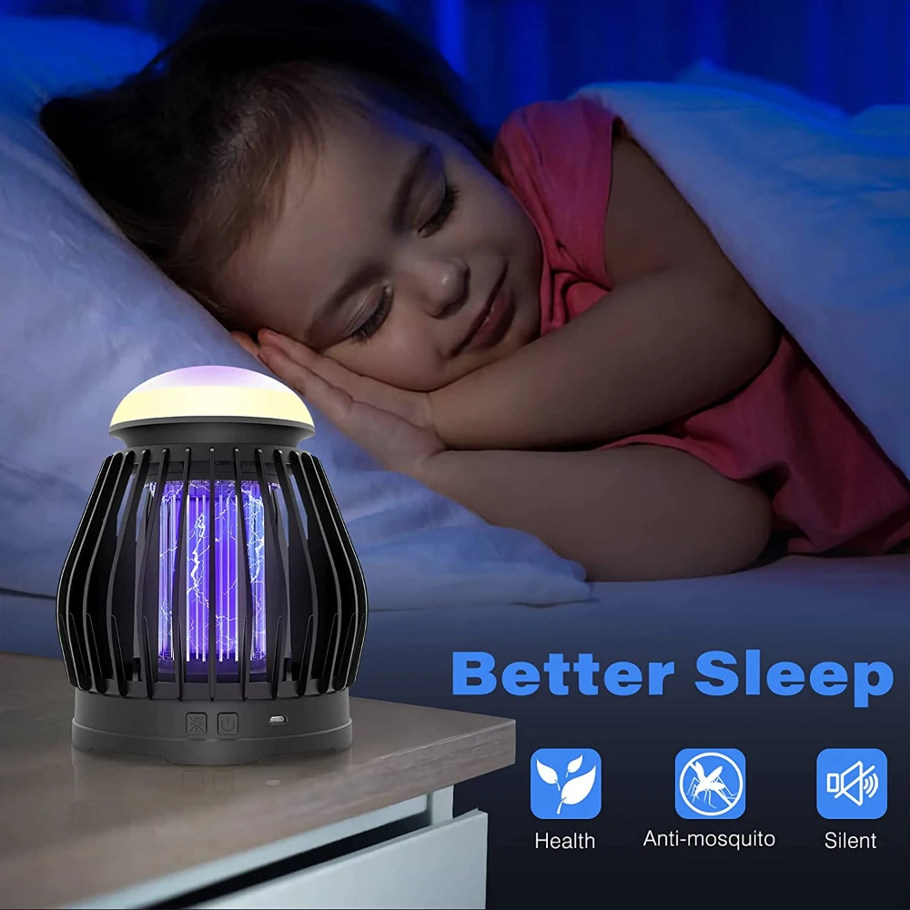 Портативная УФ-лампа Для Защиты От Насекомых AISITIN — Ручной Фонарик 2-в-1 С