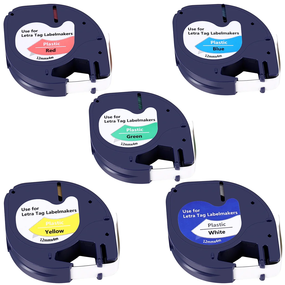 5 шт. пластиковые этикетки 91201 дюйма 12 мм