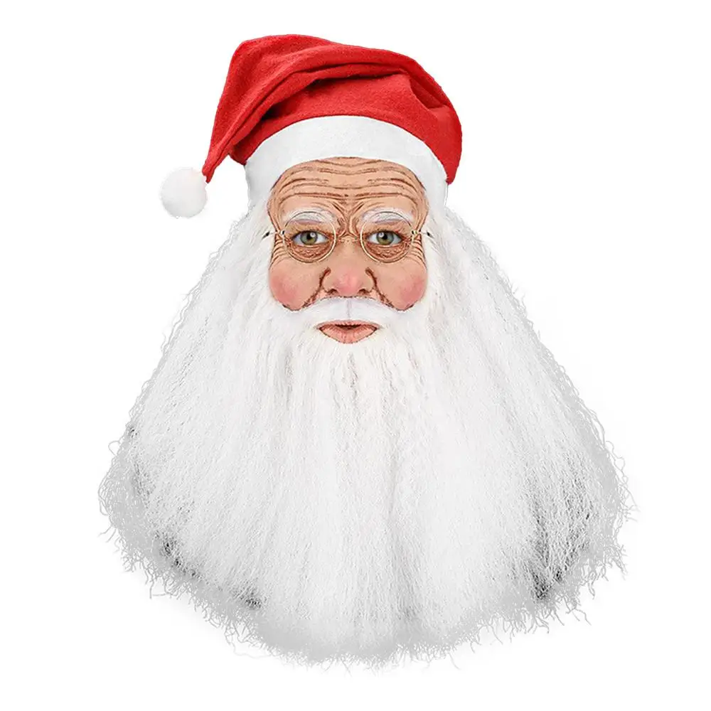 

Латексная маска Санта-Клауса