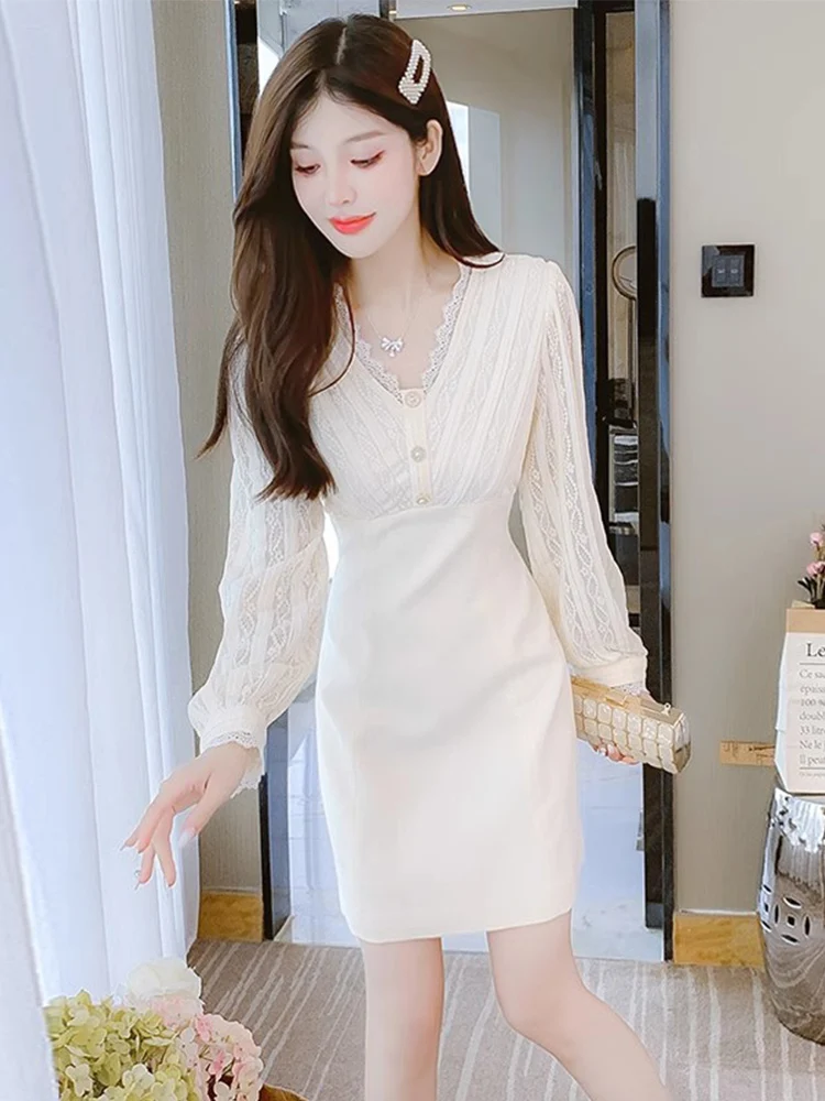 French sle Graceful Small Full Body Dress Women clothes Autumn 2023 New High Sense Elegant Socialite High end