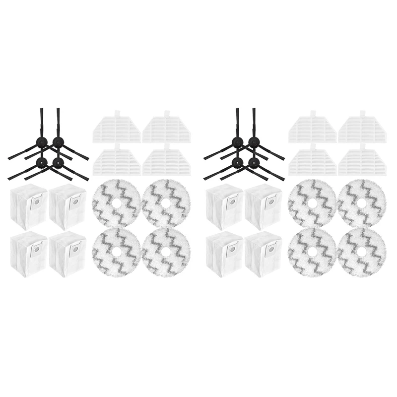 

2 комплекта, Сменные аксессуары для робота-пылесоса Xiaomi Roidmi EVA SDJ06RM