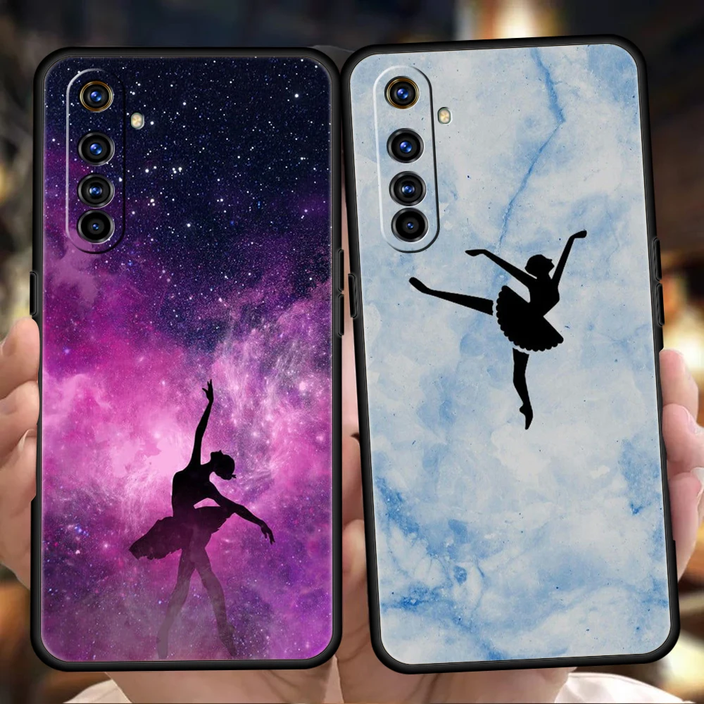 

Ballerina Ballet Dancing Phone Case For Oppo A12 A15 A16 A74 A76 Find X5 Pro A54 A53 A52 A95 Reno 6 7 SE Z A9 2020 Pro 5G Cover