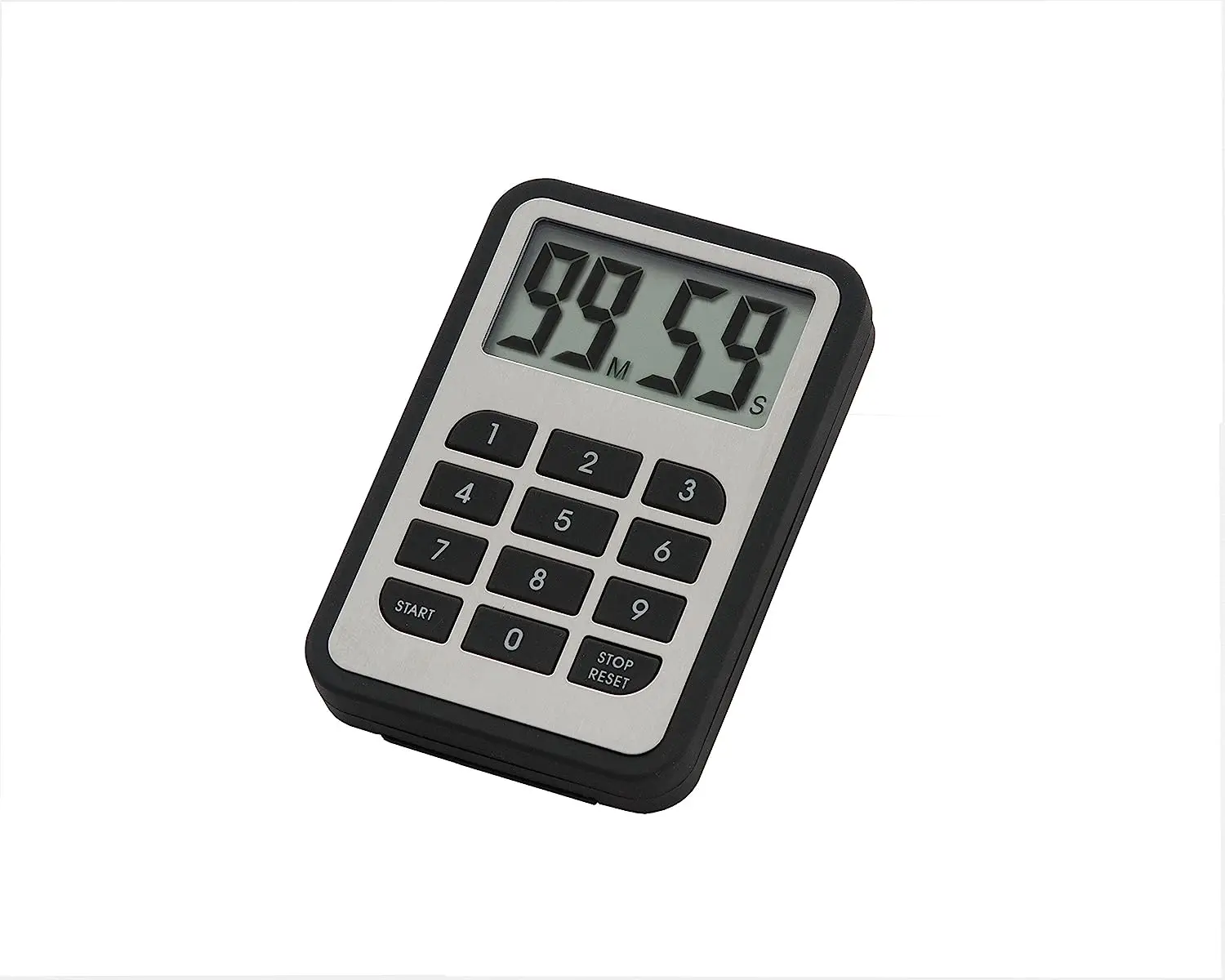

Cook Pro # Digital Magnetic Kitchen Timer, Silver