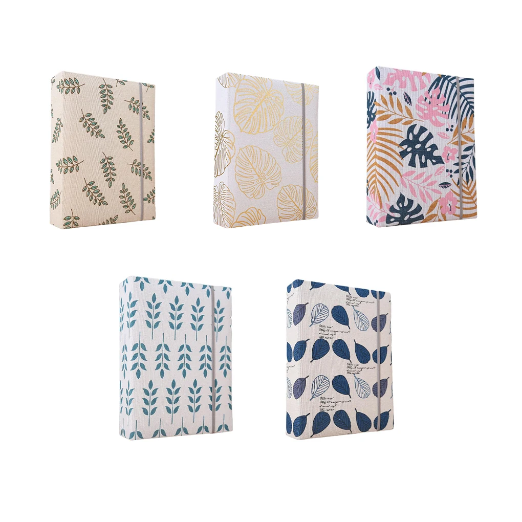 

200 Pocket Paper Photo Album Waterproof Dirt-proof 6-inch Reusable Family Photocard Holder Collect Book Small Leaf