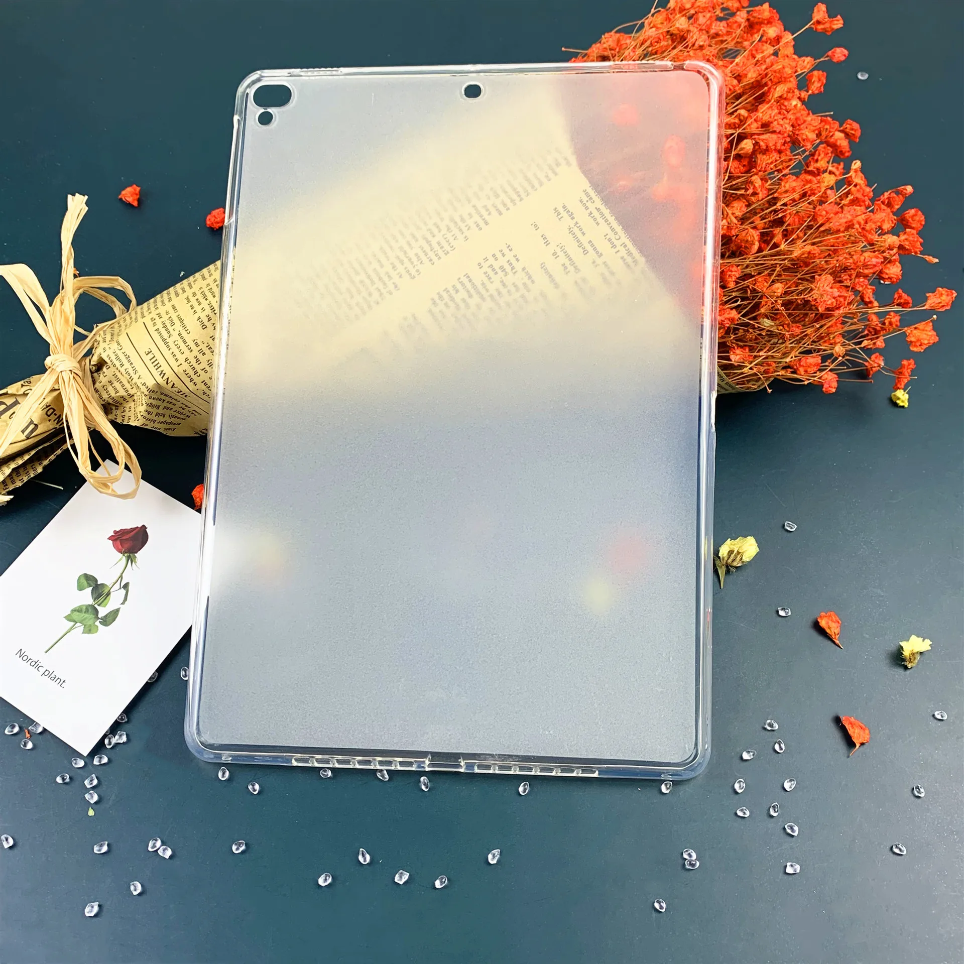 Чехол для планшета iPad 9 7 2018 2017 A1893 A1954 A1822 гибкая мягкая черная задняя крышка из ТПУ