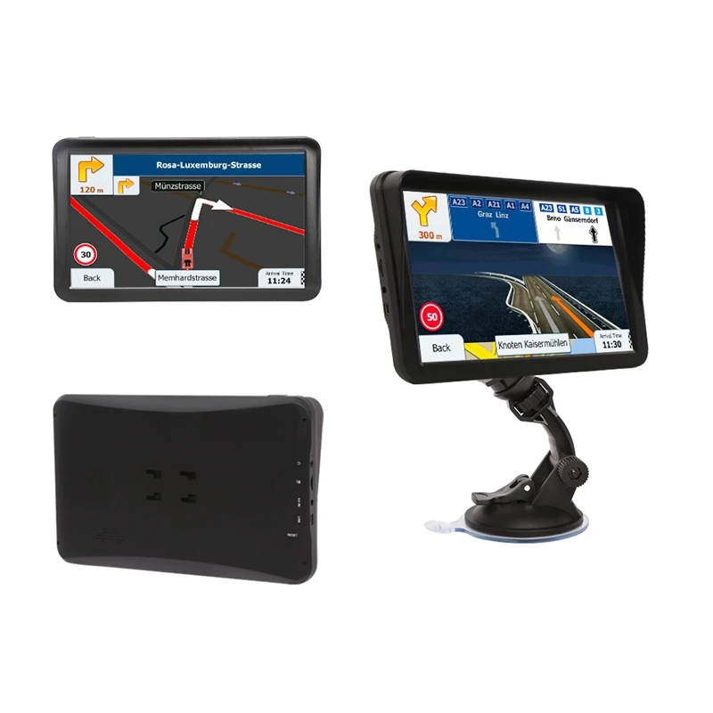 9-дюймовый автомобильный емкостный экран Gps-навигатор Bluetooth Fm 8G 256M плееры Mp3/Mp4