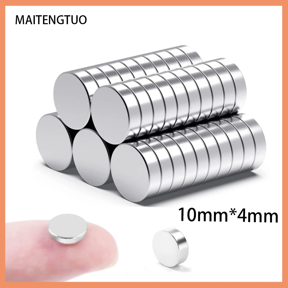 

10/50/100/200PCS 10*4mm Round Magnet Strong magnets Rare Earth Neodymium Magnet 10x4mm 10mm x 4mm