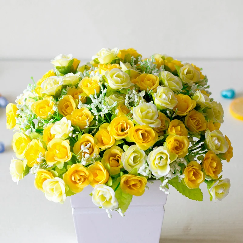 Удобные искусственные цветы Bequem K teritorliche Blumen Bouquet Decoration Dekoration По подарки 7 ветвей