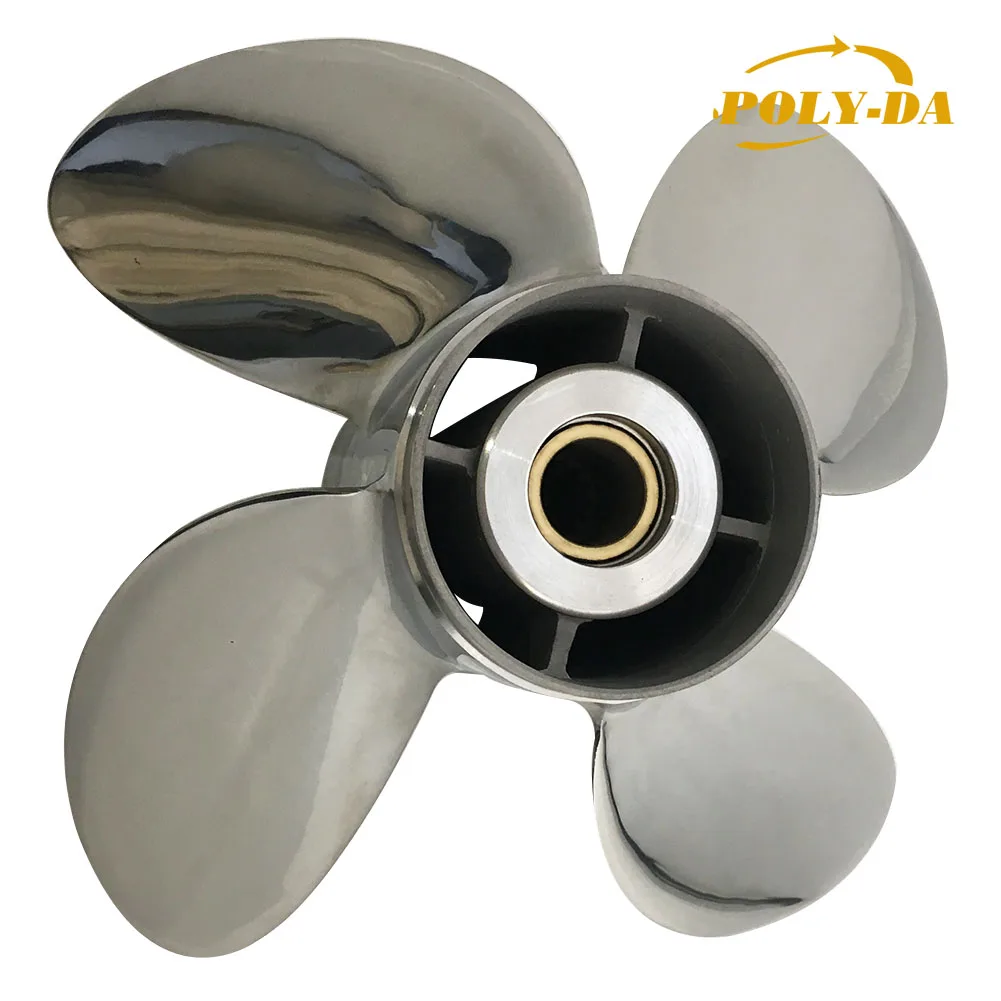 Лодочный подвесной Морской Пропеллер из нержавеющей стали для двигателя HONDA 4