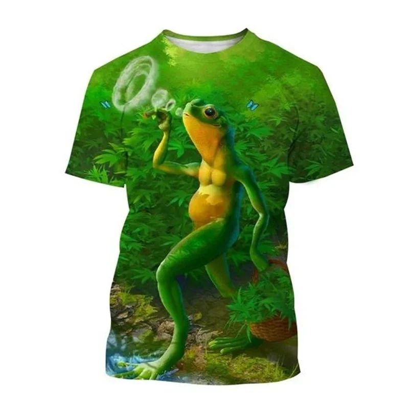 Рисунок 2 - Футболка мужская с забавным принтом лягушки