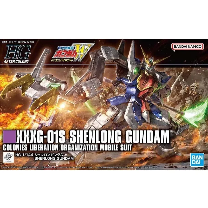 Фигурка Bandai Gundam Model Kit Аниме Фигурки HG 1/144 XXXG-01S Shenlong Mobile Suit Gunpla Игрушки для