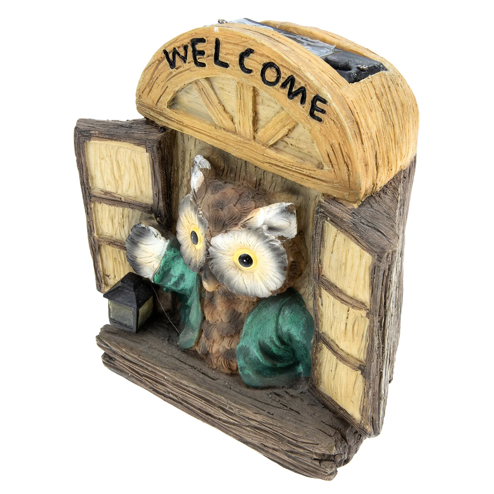 

Animal Solar Garden Statue Lights Figurine Outdoor Owl Tree Glowing Decorative Lawn Light Resin Statues Sculpture Yard Hugger