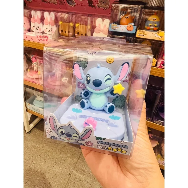 MINISO Kawaii Disney Stitch Lotso Alien Panda IPhone IPad настольная подставка для телефона мультяшный