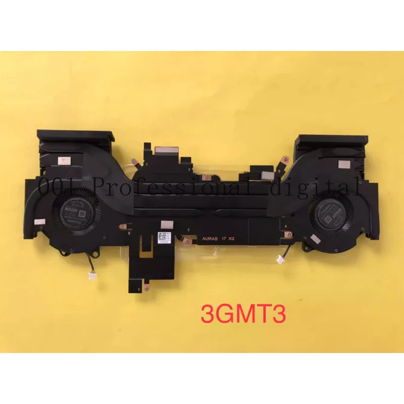 Оригинальный охлаждающий вентилятор для DELL G15 5530 G16 7630 радиатор 03GMT3