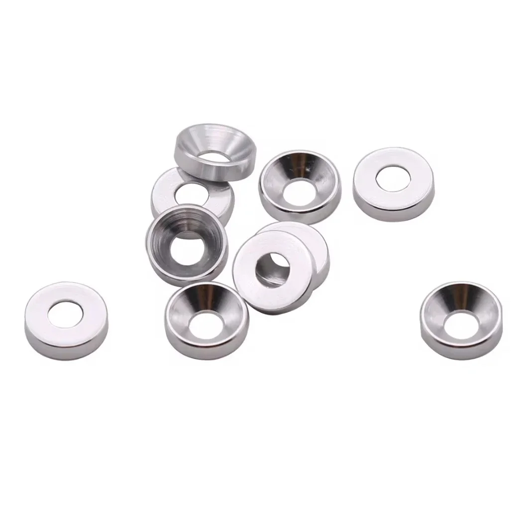 Алюминиевые шайбы с потайной головкой M2-M8