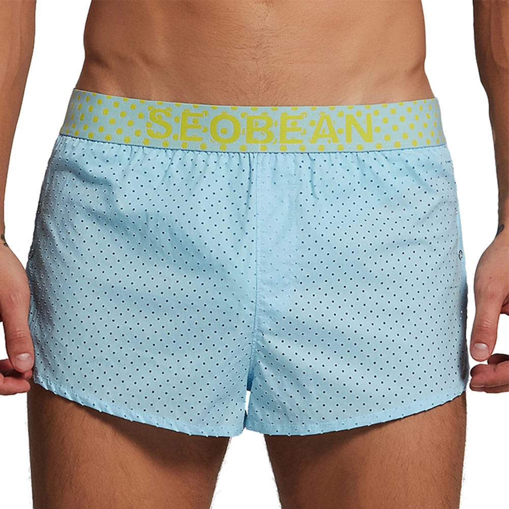Дышащее нижнее белье мужские трусы для домашнего использования пикантные с