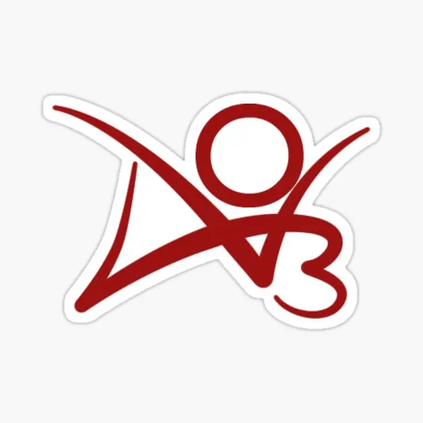 

5 шт., декоративные наклейки с логотипом Ao3 для гостиной