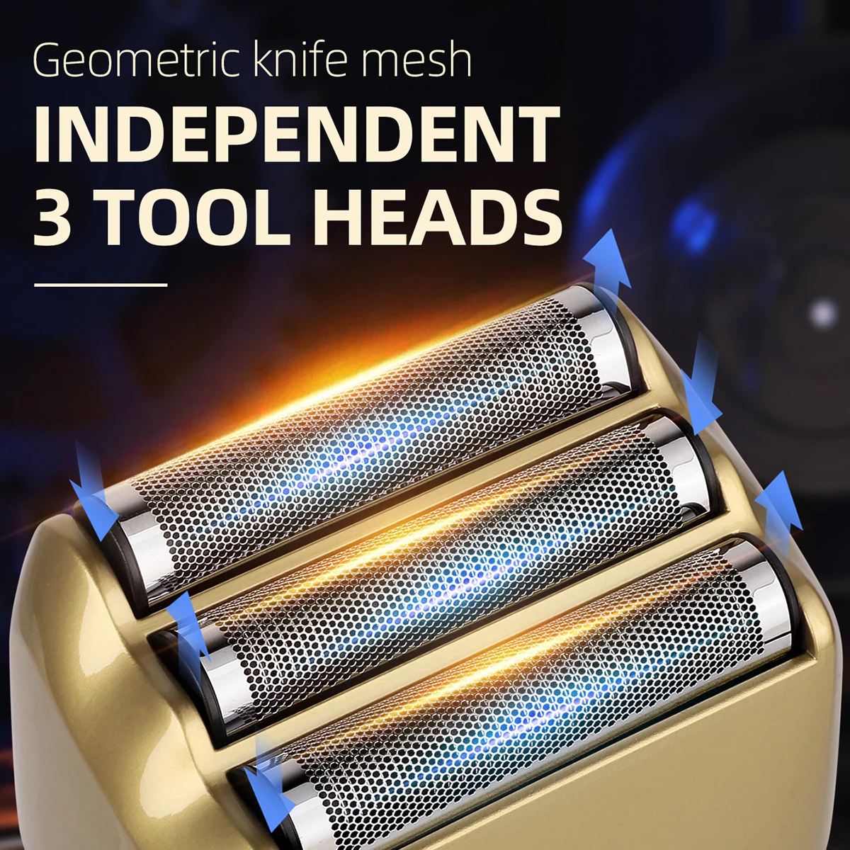 Профессиональная бритва KIKIDO Водонепроницаемая перезаряжаемый триммер для