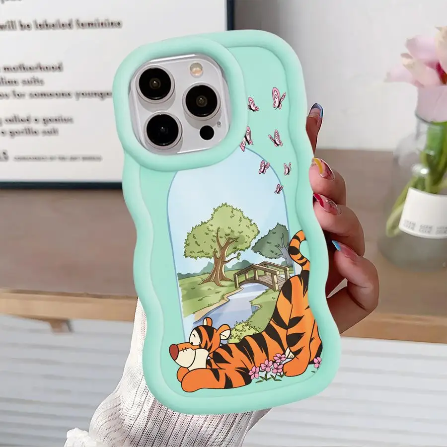 Чехол для iPhone 17 13 15 Plus 12 8 XR 16 Pro Max 17Air 14 11 17e, мягкий чехол для телефона Disney Pluto Tigger (art.: 3920da14798d2) - 3920da14798d2