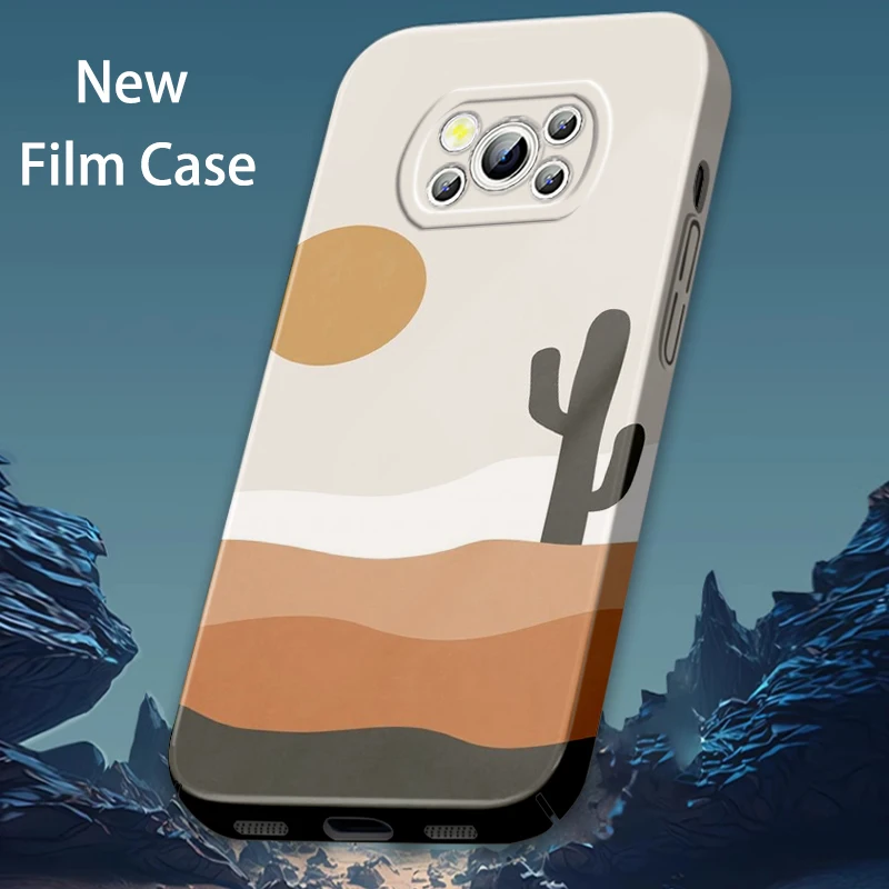 

Vintage Leaves Anime For Xiaomi Poco X5 X4 X3 F5 F4 F3 F2 M5S M5 M4 M3 GT Pro 5G Feilin Film Phone Case Hard Cover