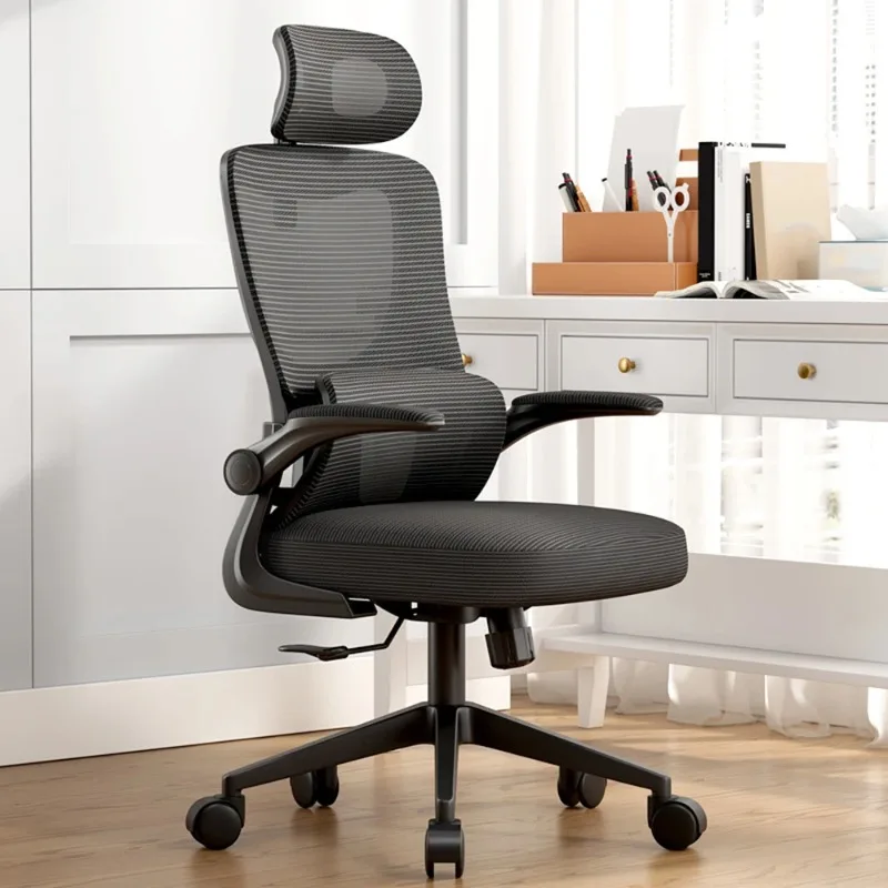 

Регулируемое офисное кресло из прочной дышащей кожи, эластичная подъемная комфортная нагрузка, вместительность и прочная мебель