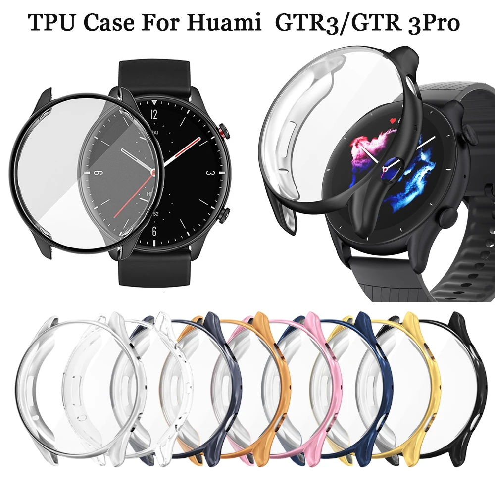 Custodia Morbida In Tpu A Copertura Totale Per Huami Amazfit Gtr 3/Gtr 3 Pro Custodia Protettiva Per Schermo Paraurti Per Amazfit Gtr 3/Gtr 3 Pro Cove