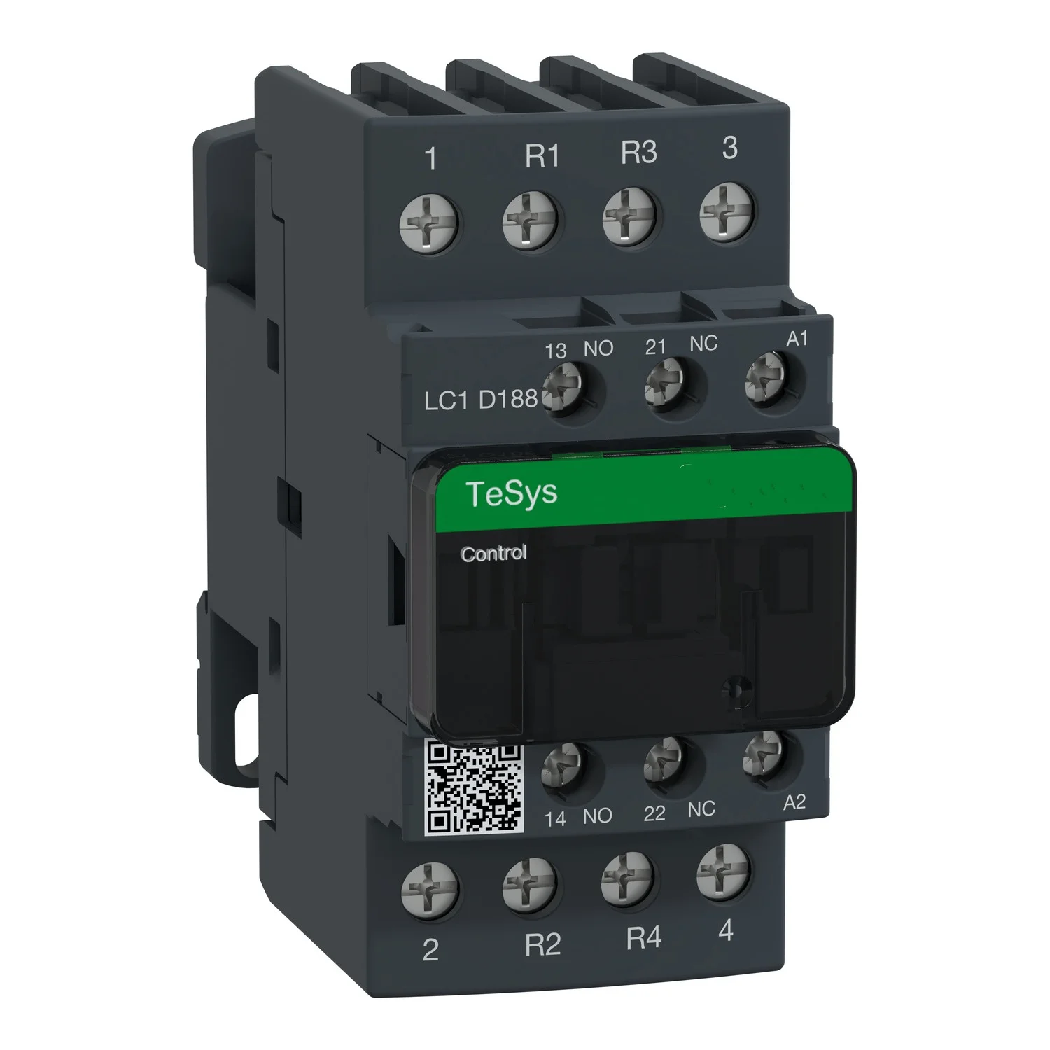 LC1D188 LC1D188M7 LC1D188M7C Контактор TeSys D - 4P (2 NO + 2 NC) - AC-1 - = 440 В 18 А - катушка переменного тока 220 В (art.: 3920ca6479e15) - 3920ca6479e15