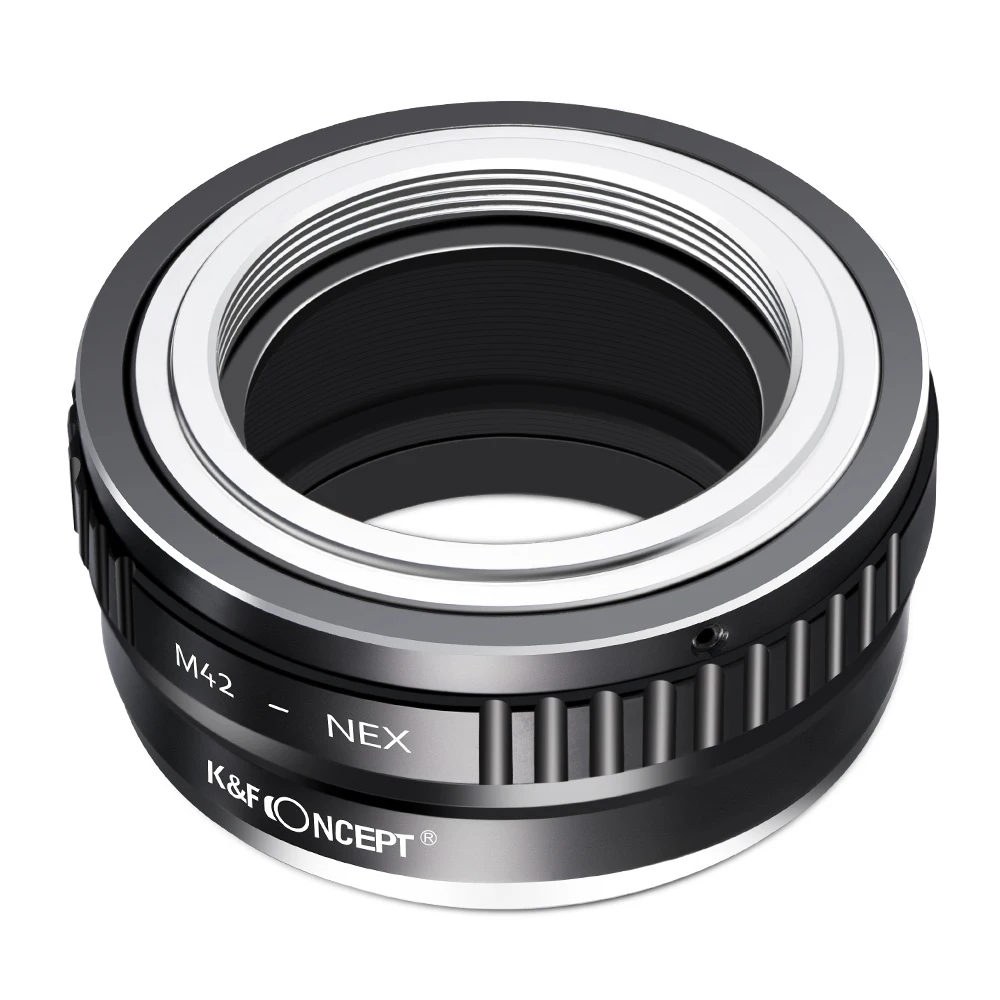 K & F CONCEPT Высокоточный адаптер для фотообъектива M42 Mount Lens to Sony E-Mount Camera M42-NEX |