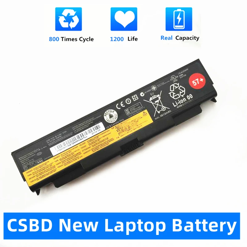 

CSBD New Laptop Battery for Lenovo ThinkPad T440P T540P W540 W541 L440 L540 45N1144 45N1145 45N1148 45N1159 45N1158 45N1160