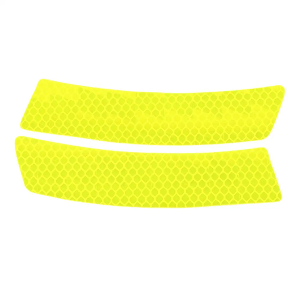 

1 Pair Car Reflective Motorcycle Bike Wheel Rim Strips Tape Stickers
