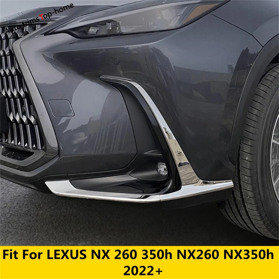

Front Fog Lamp Light Wind Knife Eyebrow / Bumper Corner Protection Trim Accessories For LEXUS NX 260 350h NX260 NX350h 2022 2023