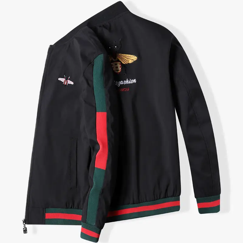 

y2k 2022 autumn coat men's Korean version loose embroidered jacket pilot baseball uniform high-end jacket men