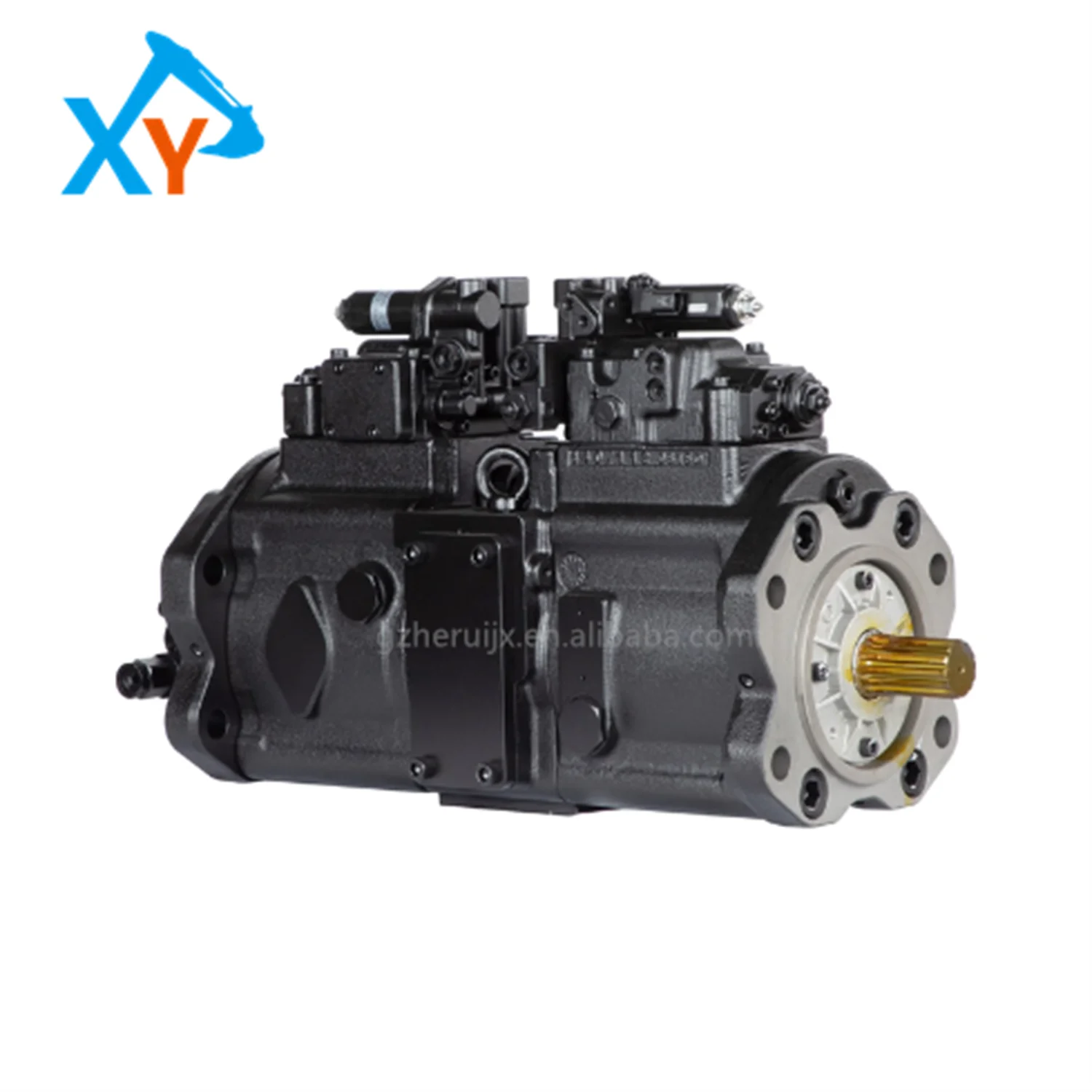 Фото Гидравлический насос в сборе K3V112DTP-9TBR для экскаватора SK330-6E №4
