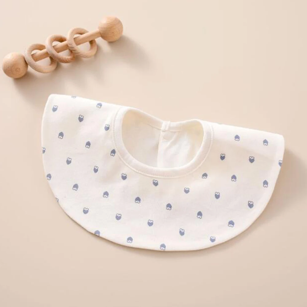 Детские нагрудники водонепроницаемый поворотный нагрудник с круглым вырезом и