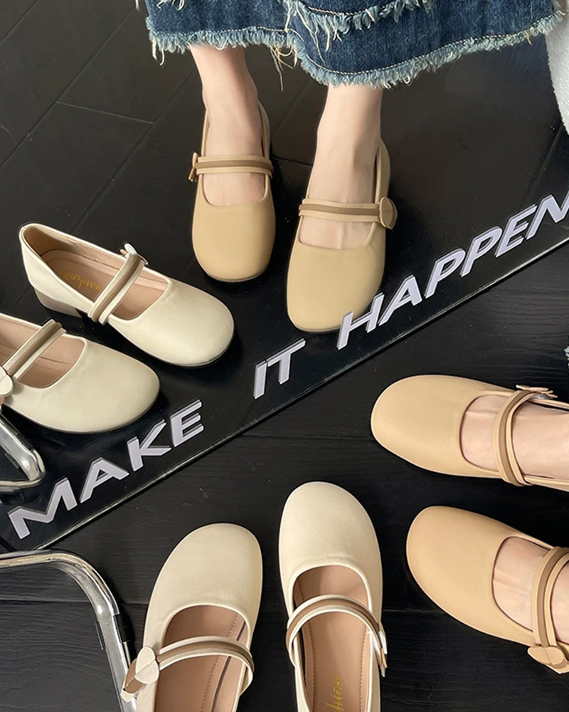 

Туфли-оксфорды женские на низком каблуке, повседневная кожаная обувь, без застежки, с круглым носком, удобные римские квадратные, h-образные, лето