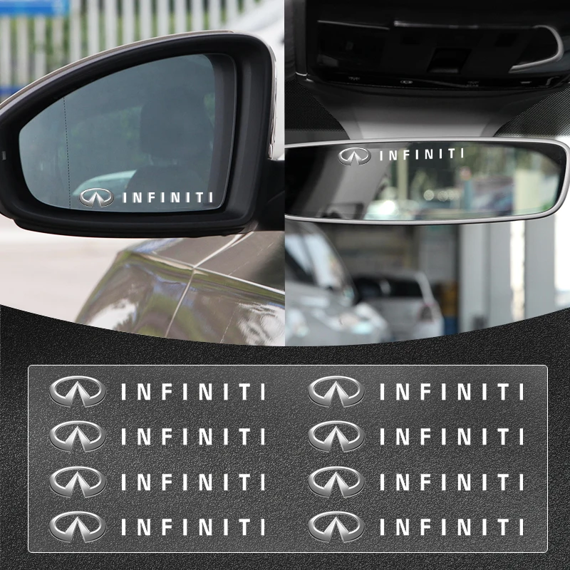 

Car Wide-angle Rearview Mirror Reverse Back Rear Mirror Stickers For Infiniti Q70 QX70 FX35 Q30 G37 QX60 G35 QX50 QX80 QX30 JX35